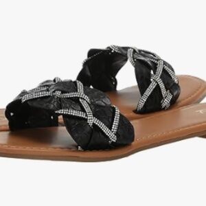 Yoki Black Fashion Women's Flat